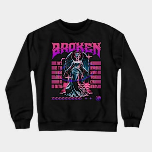 Broken Greek Statue Streetwear Crewneck Sweatshirt